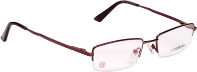 

Gold Berg Half Rim Rectangle Frame(53 mm