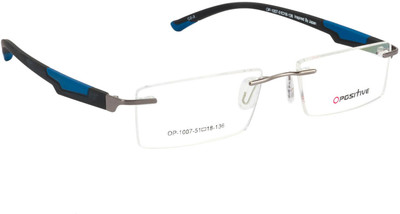 

O Positive Rimless Square Frame(50 mm