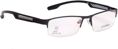 

Gold Berg Full Rim Rectangle Frame(55 mm