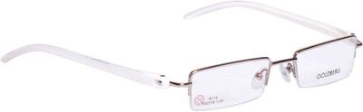 

Gold Berg Half Rim Rectangle Frame(50 mm
