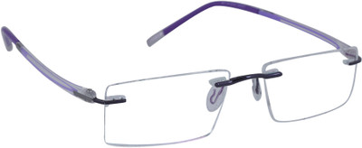 Specs N Lenses Rimless Rectangle Frame(50 mm)