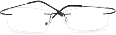 

Opticalskart Rimless Rectangle Frame(48 mm