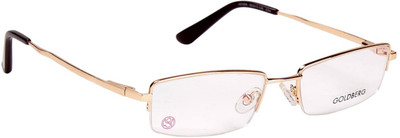 

Gold Berg Half Rim Rectangle Frame(53 mm