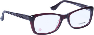 

Gold Berg Full Rim Rectangle Frame(51 mm