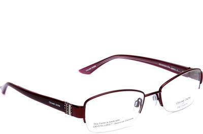 

Celine Dion Half Rim Rectangle Frame(52 mm