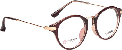 

Gold Berg Full Rim Round Frame(49 mm