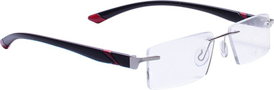

HyderabadOpticians Rimless Rectangle Frame(50 mm