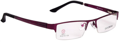 

Gold Berg Half Rim Rectangle Frame(50 mm