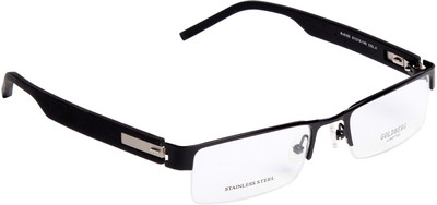 

Gold Berg Half Rim Rectangle Frame(51 mm