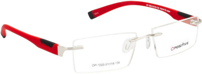 

O Positive Rimless Square Frame(50 mm
