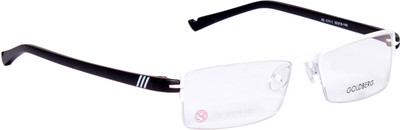 

Gold Berg Half Rim Rectangle Frame(52 mm