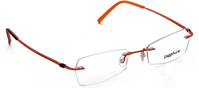 32% OFF on Sapphire Rimless Rectangle Frame(52 mm) 32% OFF on Sapphire Rimless Rectangle Frame(52 mm)