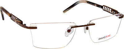

David Blake Rimless Rectangle Frame(53 mm