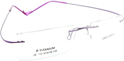 

B-Titanium Rimless Rectangle Frame(51 mm