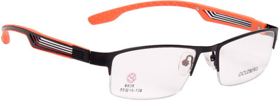 

Gold Berg Full Rim Rectangle Frame(55 mm