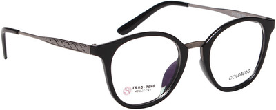 Gold Berg Full Rim Round Frame(49 mm