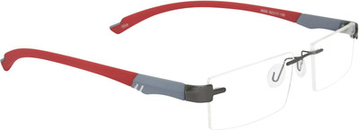 Blackburn Rimless Rectangle, Square Frame(52 mm