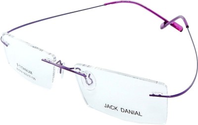 

B-Titanium Rimless Rectangle Frame(50 mm