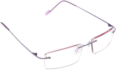 

Accurate Opticals Rimless Rectangle Frame(51 mm
