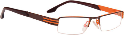 X Eye Half Rim Rectangle Frame(49 mm)