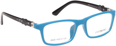 

Gold Berg Full Rim Wayfarer Frame(45 mm