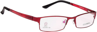 

Gold Berg Full Rim Rectangle Frame(52 mm