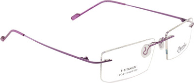 

Zyaden Rimless Rectangle Frame(51 mm