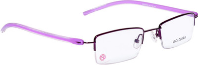 

Gold Berg Half Rim Rectangle Frame(50 mm