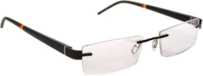 

HyderabadOpticians Rimless Rectangle Frame(52 mm