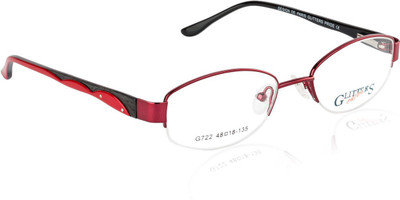 

Glitters Half Rim Oval Frame(48 mm