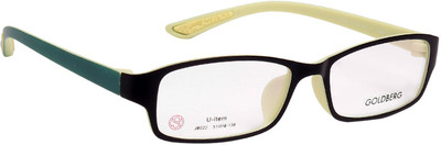 Gold Berg Full Rim Rectangle Frame(51 mm