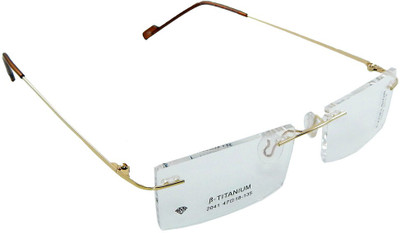 

B-Titanium Rimless Rectangle Frame(47 mm