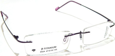 

Excellent Rimless Rectangle Frame(47 mm