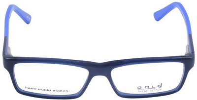 

Gold Full Rim Rectangle Frame(51 mm