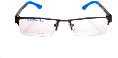 

HyderabadOpticians Half Rim Rectangle Frame(48 mm