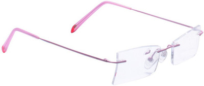 

HyderabadOpticians Rimless Rectangle Frame(50 mm