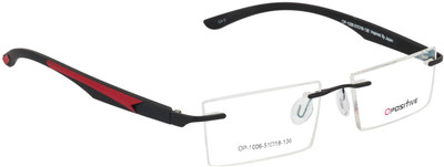 

O Positive Rimless Square Frame(50 mm
