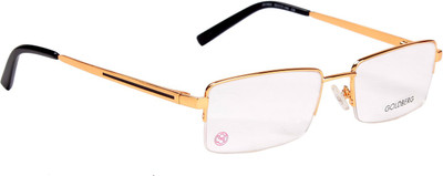 

Gold Berg Half Rim Rectangle Frame(52 mm