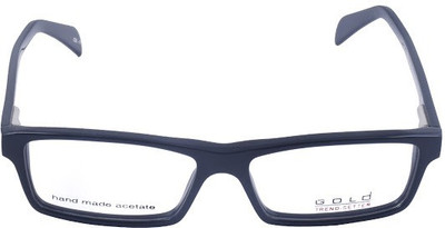 

Gold Full Rim Rectangle Frame(51 mm