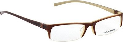 Cour Carre Half Rim Rectangle Frame(51 mm