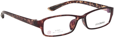 

Gold Berg Full Rim Rectangle Frame(51 mm