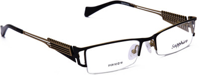 

Sapphire Half Rim Rectangle Frame(52 mm