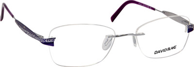 

David Blake Rimless Cat-eyed Frame(49 mm