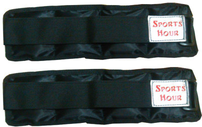 

Sportshour 1 Kg Each Black Ankle Weight(2 kg)