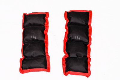 

Monika Sports moni Red, Black Ankle & Wrist Weight(2 kg)