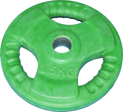 

Royal 2.5Kg 1Pc Color Plate for up to 27mm ROD Green Weight Plate(2.5 kg)