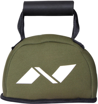 Nivia Neoprene Green Kettlebell(4 kg)