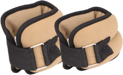 Nivia Aurum Wrist Beige, Black Wrist Weight(1.5 kg)