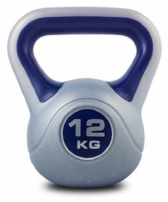 

Kobo Fitness 12 Kg High Quality Imported for Gym Grey, Blue Kettlebell(12 kg)