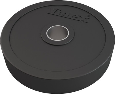 

Vinex Weight Plates - Rubber (1 Pc, 10 Kg) Black Weight Plate(10 kg)
